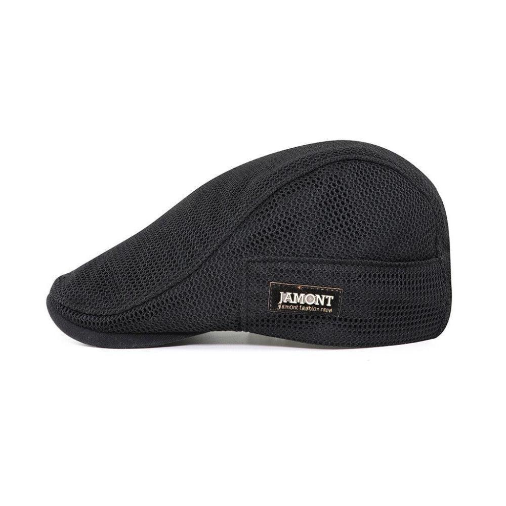 Gorra de malla | Gorra plana informal para hombre