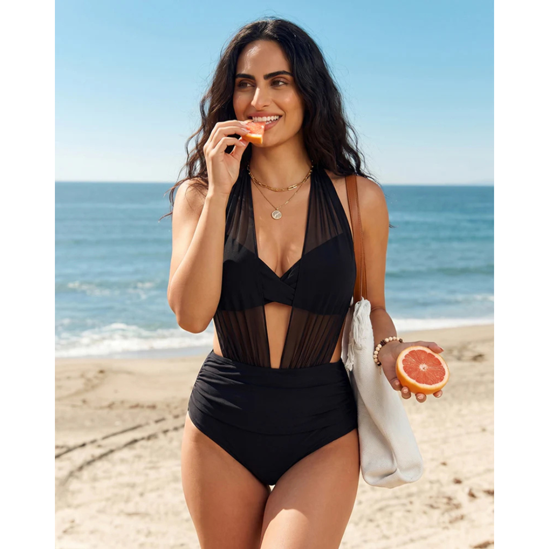 Sabina | Bikini 2 en 1 de talle alto con efecto moldeador
