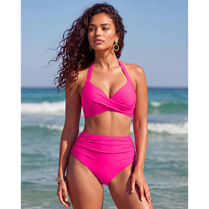 Sabina | Bikini 2 en 1 de talle alto con efecto moldeador