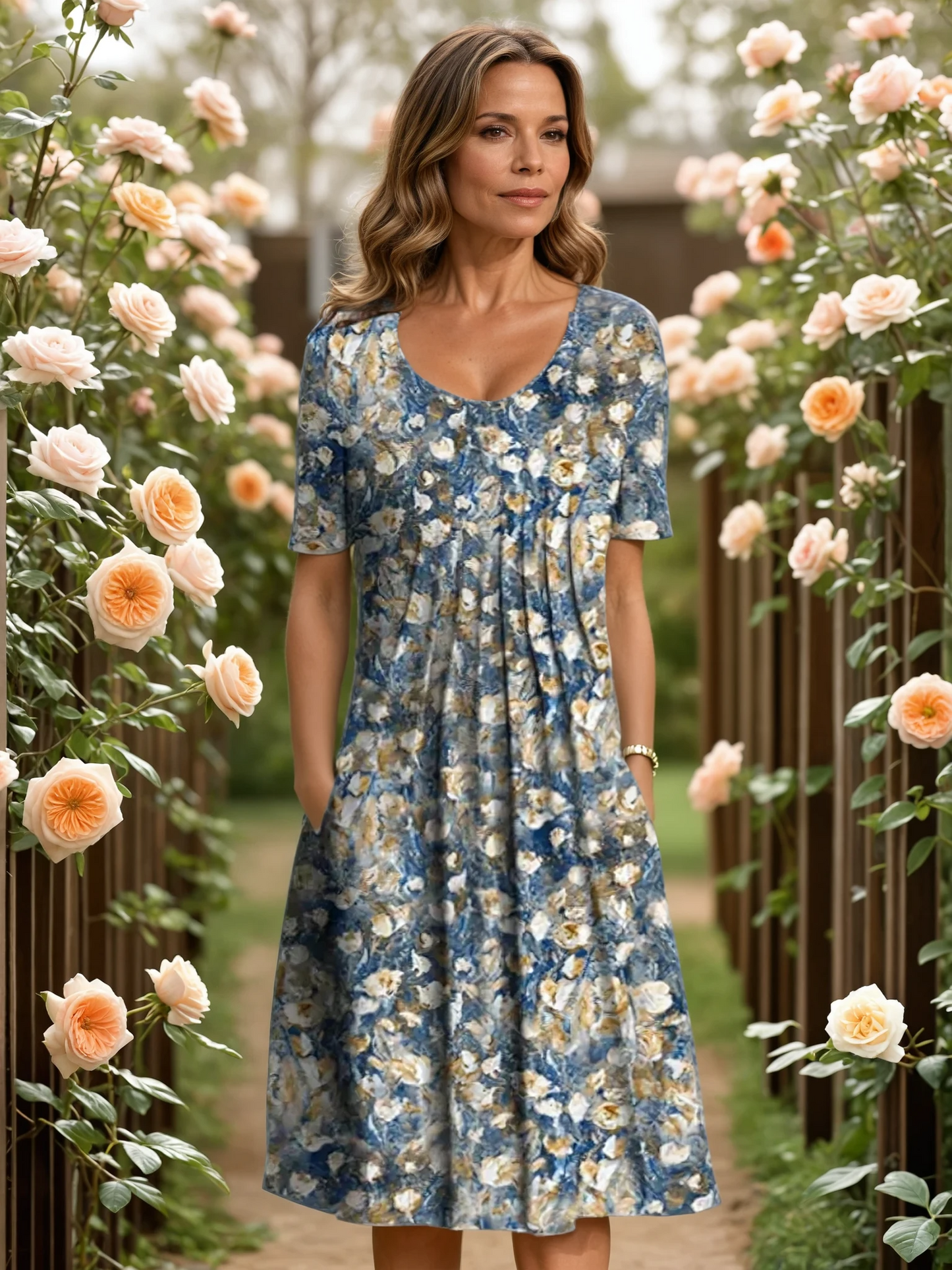 GEORGINA | VESTIDO ELEGANTE QUE CUBRE EL VIENTRE
