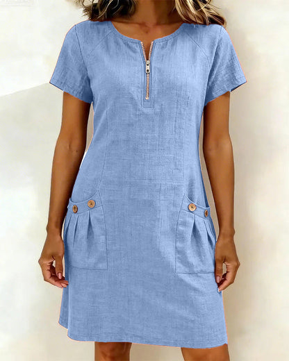 Vestido Lina™ — Elegancia natural para el día a día