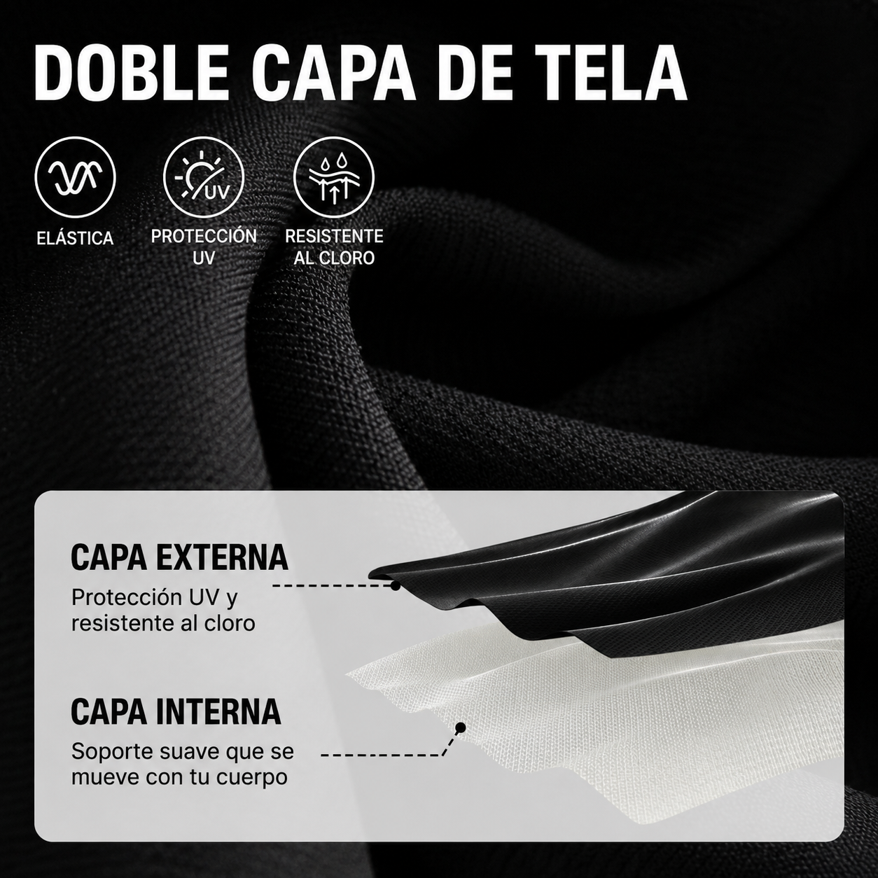 Sabina | Bikini 2 en 1 de talle alto con efecto moldeador
