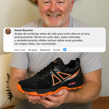 TrekPro™ - Zapatillas ortopédicas cómodas para caminar para hombre