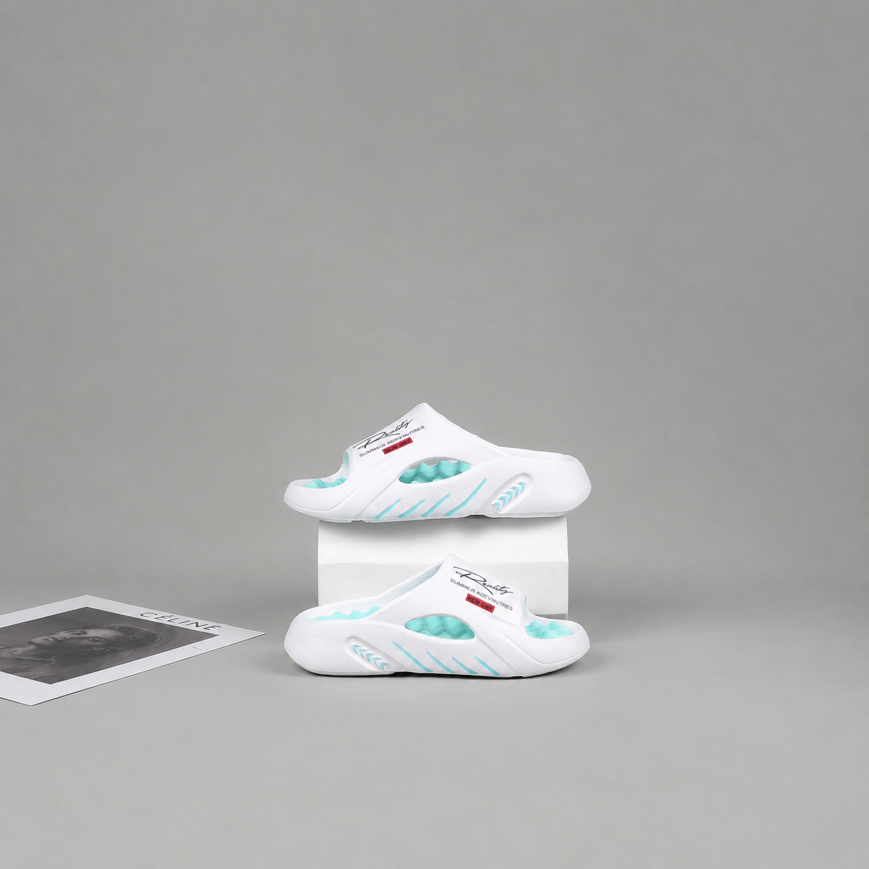 🌞¡Novedades!🏖️ sandalias antideslizantes tipo nube para hombre con suela gruesa