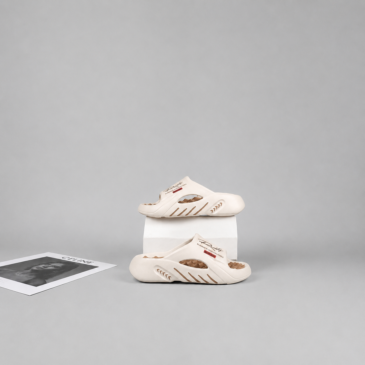 🌞¡Novedades!🏖️ sandalias antideslizantes tipo nube para hombre con suela gruesa