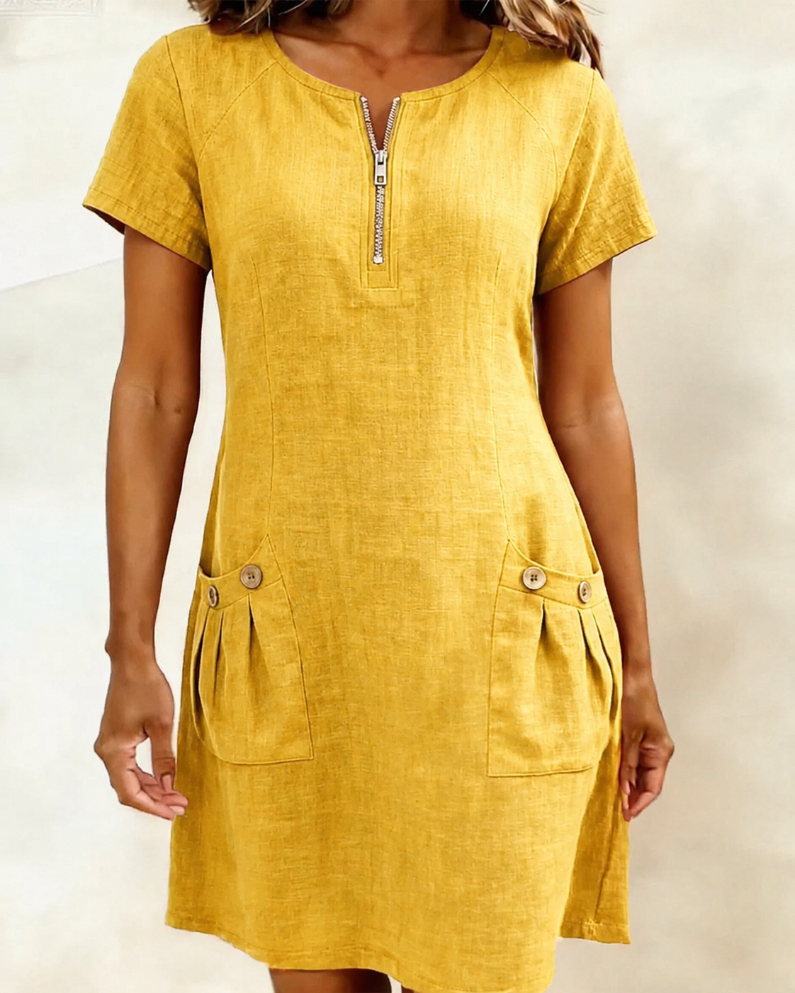 Vestido Lina™ — Elegancia natural para el día a día