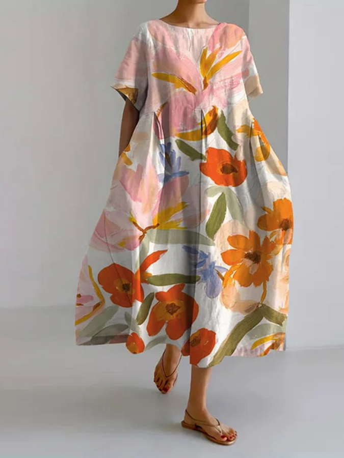 Valeno Vestido floral de verano