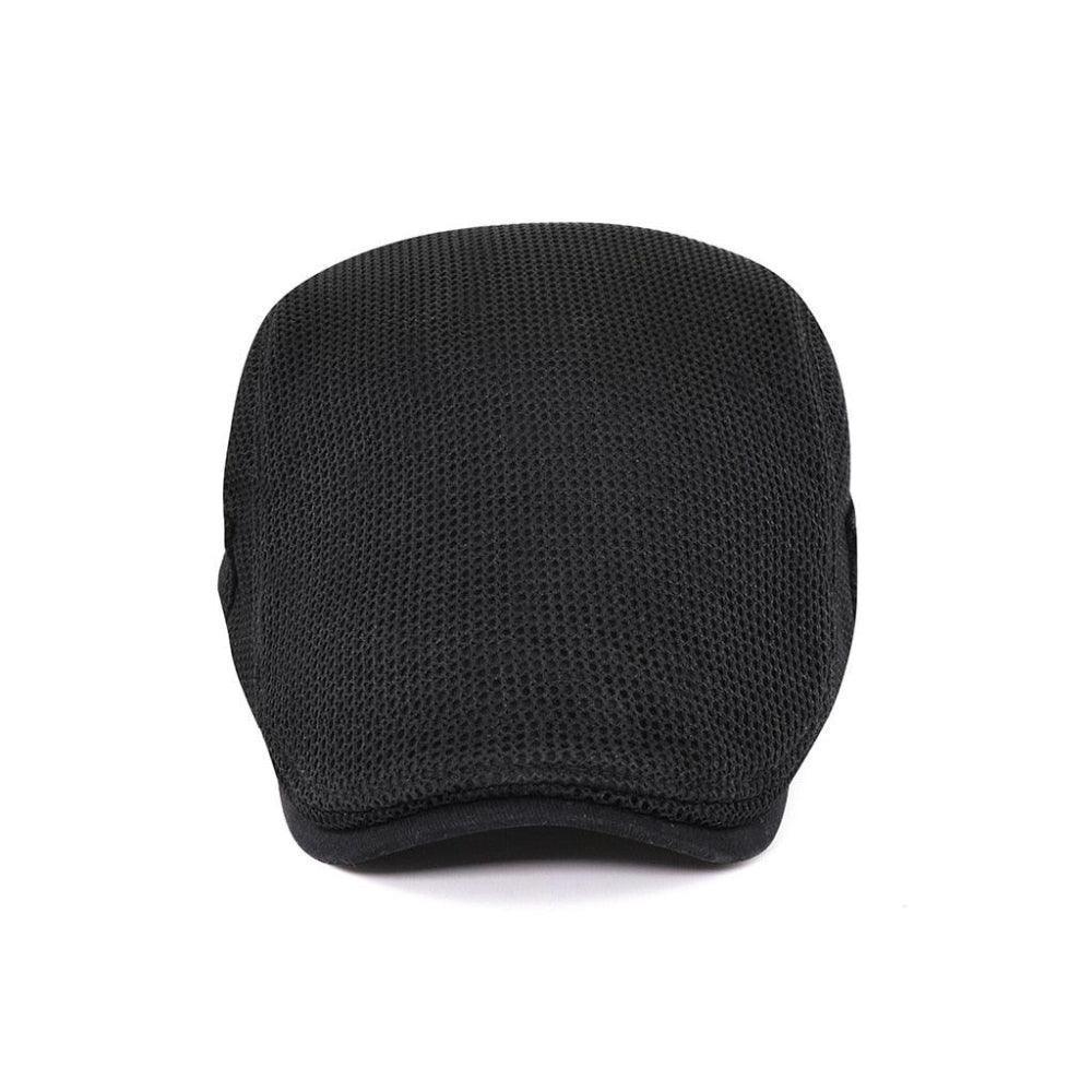 Gorra de malla | Gorra plana informal para hombre