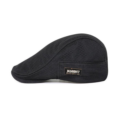 Gorra de malla | Gorra plana informal para hombre