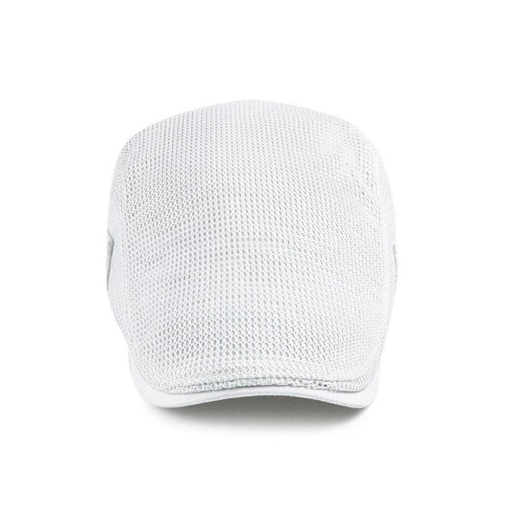 Gorra de malla | Gorra plana informal para hombre