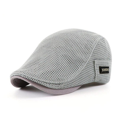 Gorra de malla | Gorra plana informal para hombre