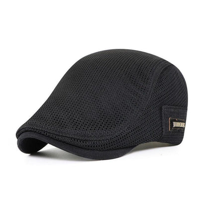 Gorra de malla | Gorra plana informal para hombre