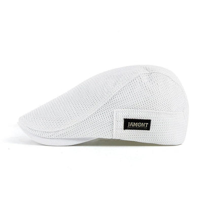 Gorra de malla | Gorra plana informal para hombre