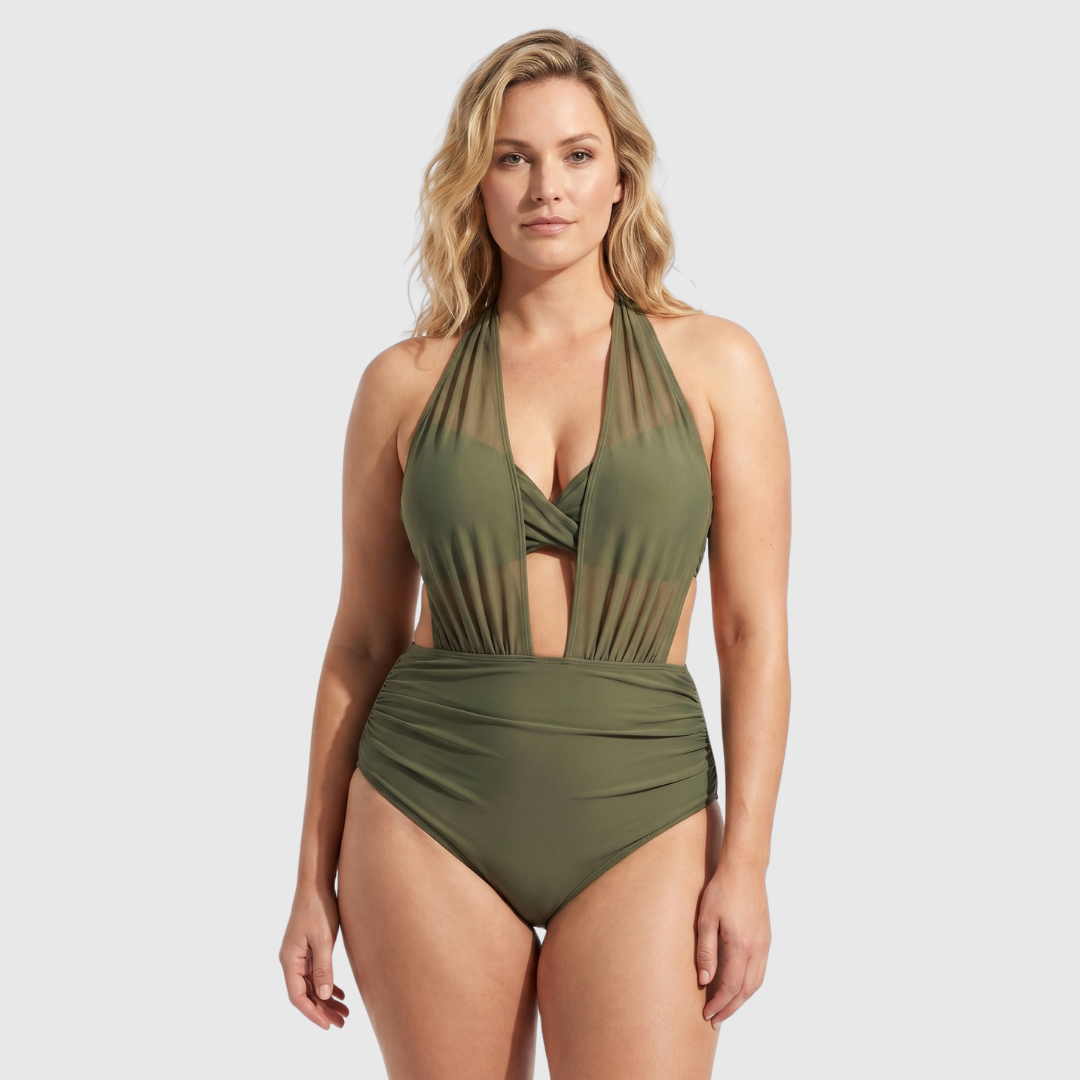 Sabina | Bikini 2 en 1 de talle alto con efecto moldeador