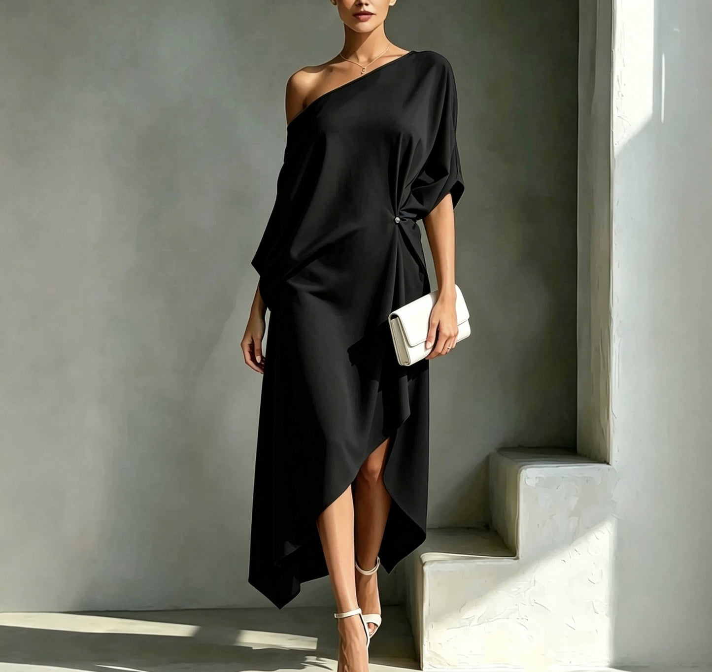 Camila – Elegante vestido asimétrico