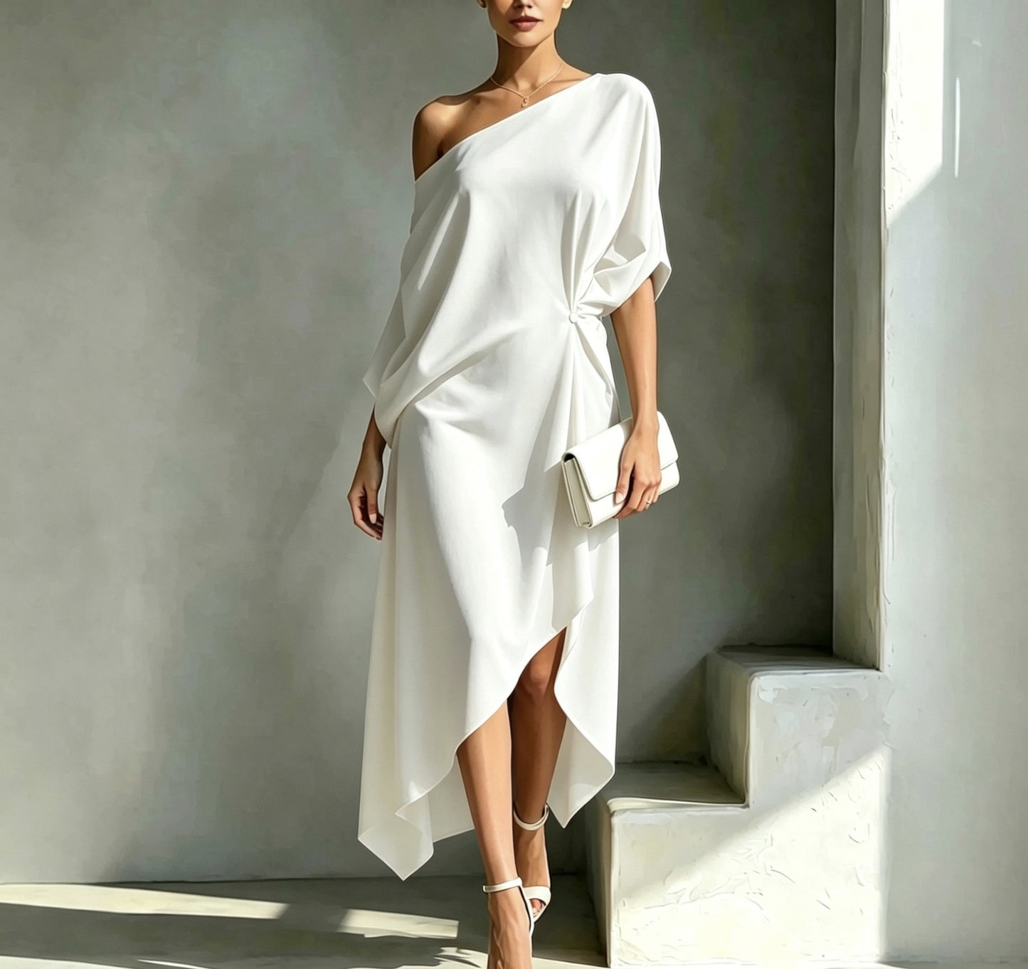 Camila – Elegante vestido asimétrico