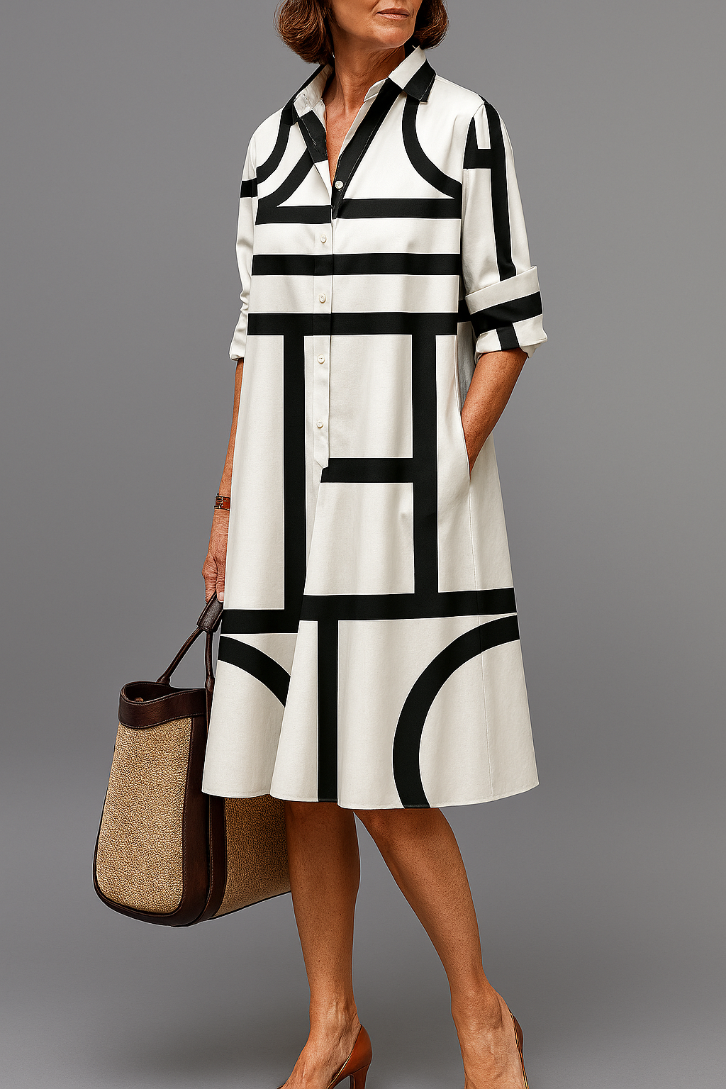 Ana | Elegante vestido midi