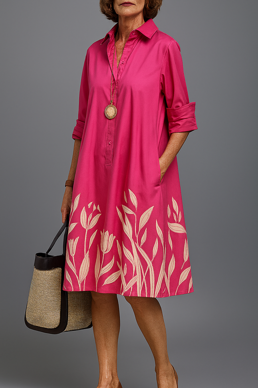 Ana Mari | Vestido midi cómodo