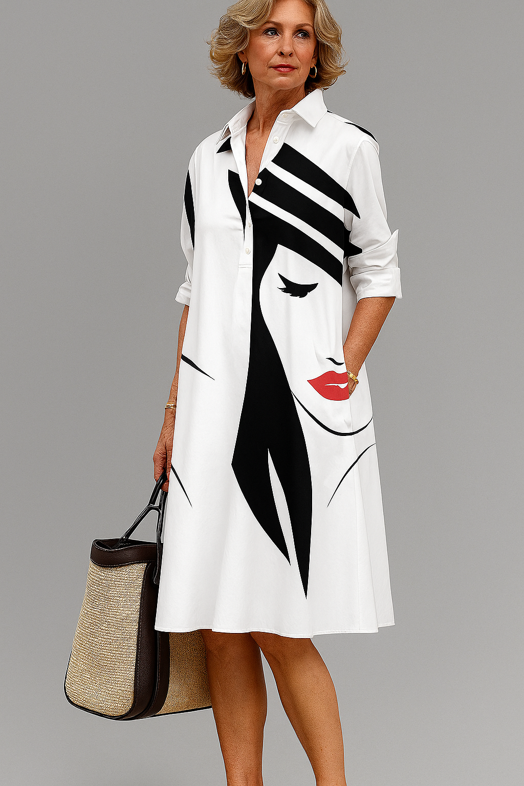 Ivet | Vestido midi cómodo
