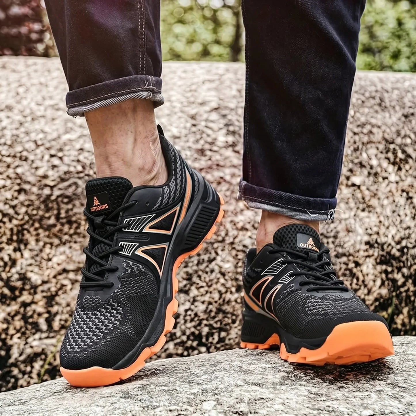 TrekPro™ - Zapatillas ortopédicas cómodas para caminar para hombre