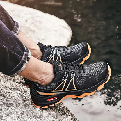 TrekPro™ - Zapatillas ortopédicas cómodas para caminar para hombre