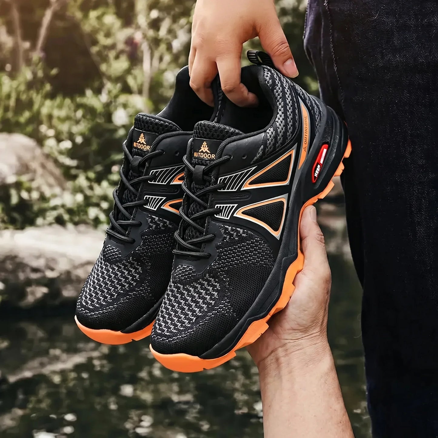 TrekPro™ - Zapatillas ortopédicas cómodas para caminar para hombre