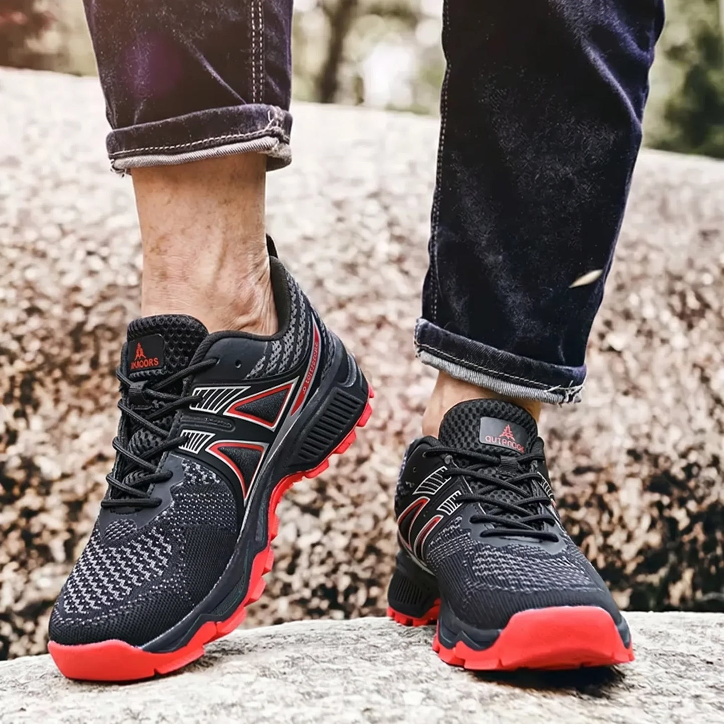 TrekPro™ - Zapatillas ortopédicas cómodas para caminar para hombre
